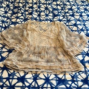 Anthrpologie Meadow Rue Blouse